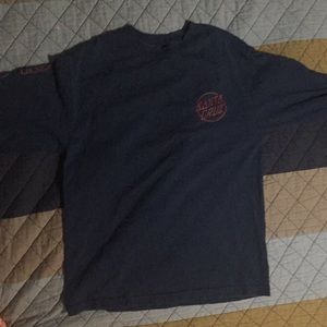 Long sleeved Santa Cruz shirt